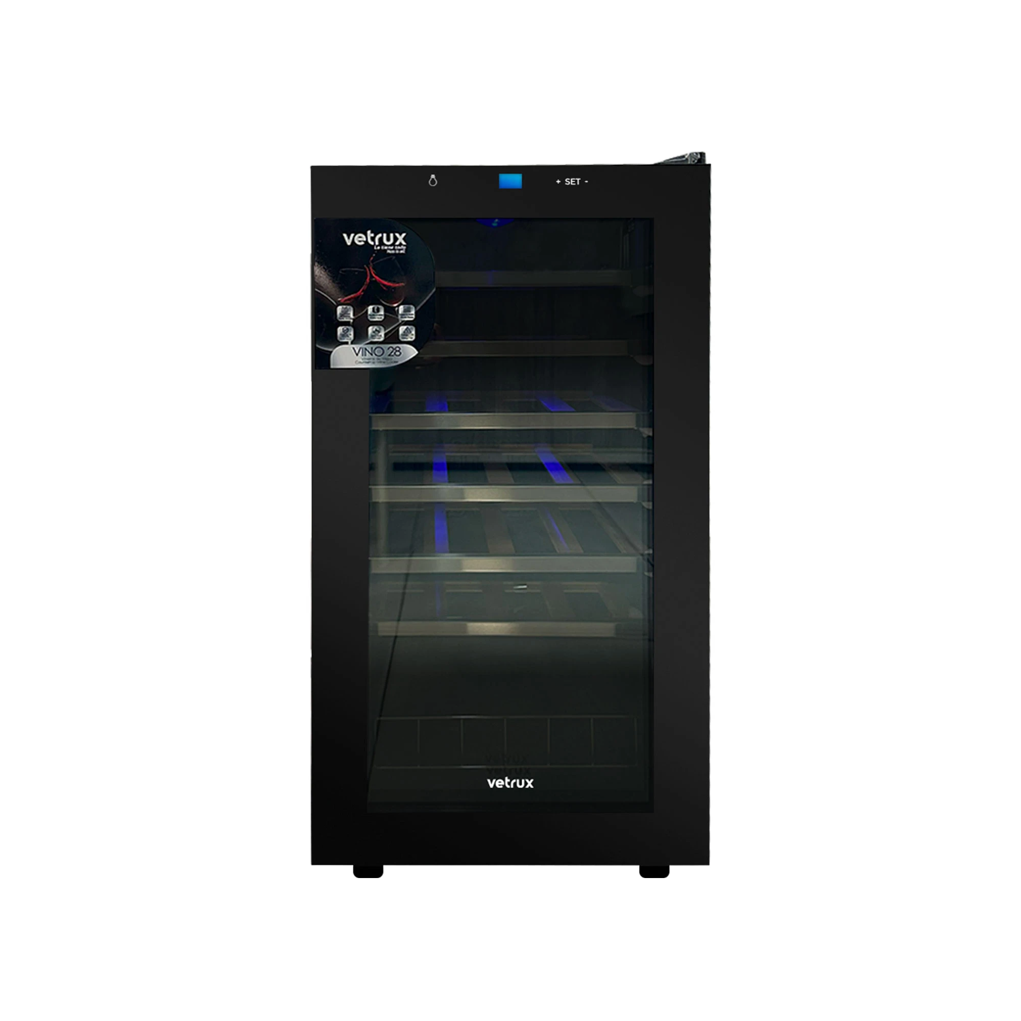 Vinera de mesa Vetrux 28 botellas