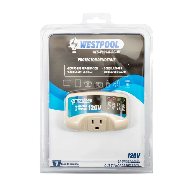 Protector de Voltaje 120V Westpool 1 toma