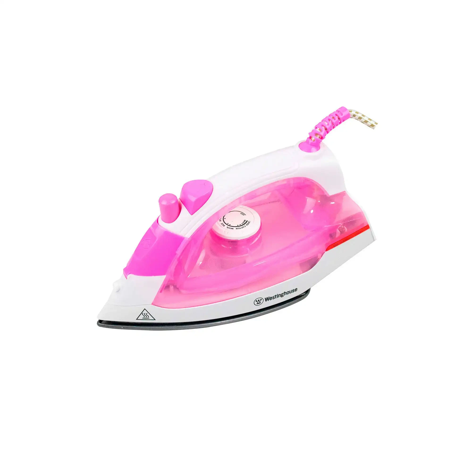 Plancha a vapor Westinghouse rosa