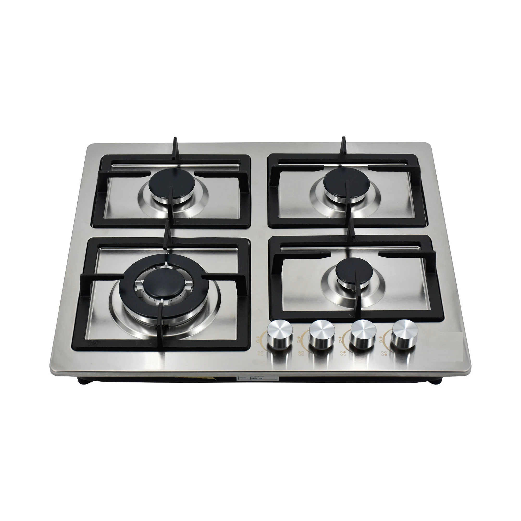 Tope de cocina a gas de 60cm acero