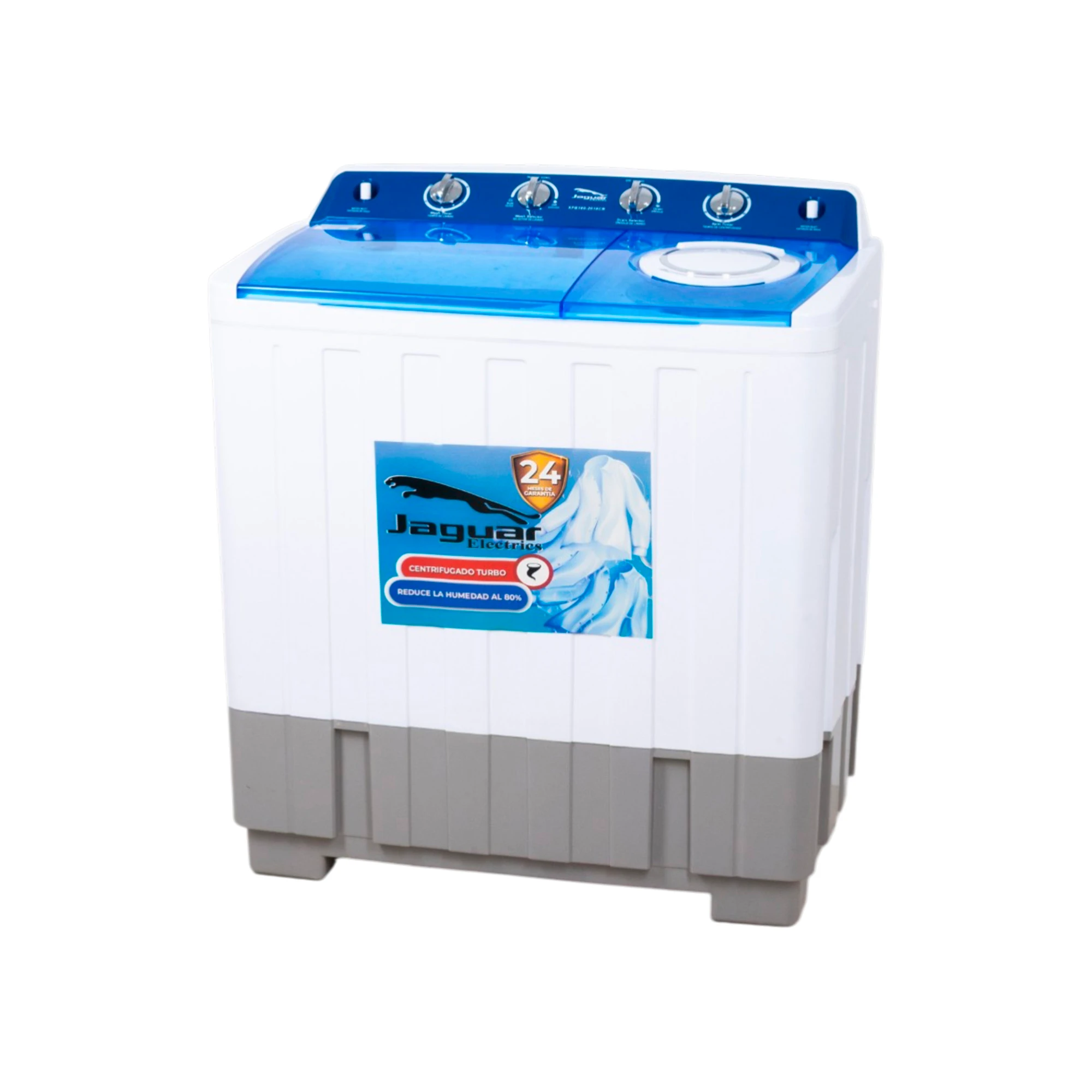Lavadora doble tina 16Kg Jaguar Electrics