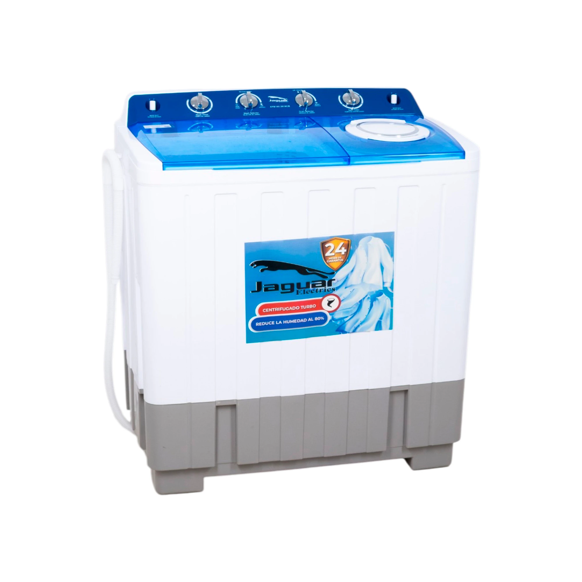 Lavadora doble tina 16Kg Jaguar Electrics