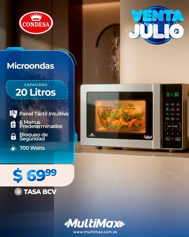 Microondas Condesa 20 litros