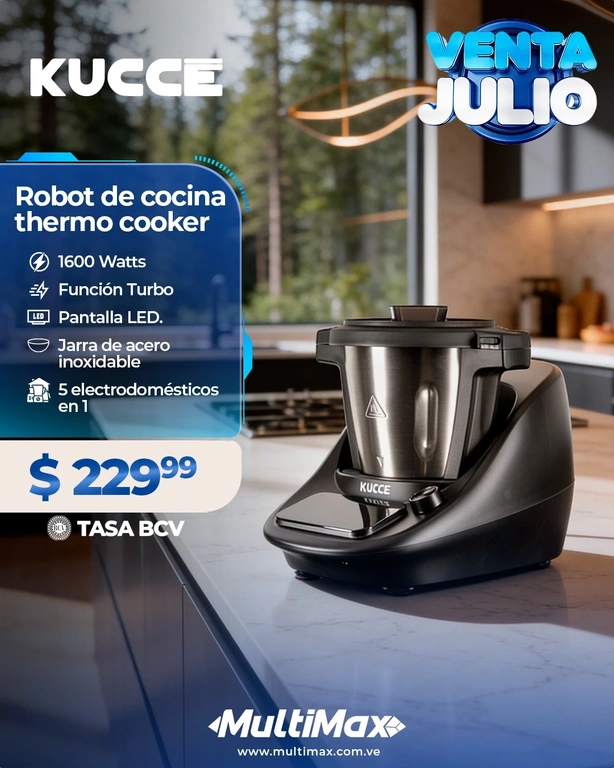 Robot de cocina thermo cooker Kucce