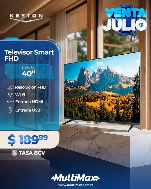 Televisor FHD Smart Keyton 40"