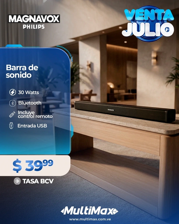 Barra de sonido MSB3104 Magnavox