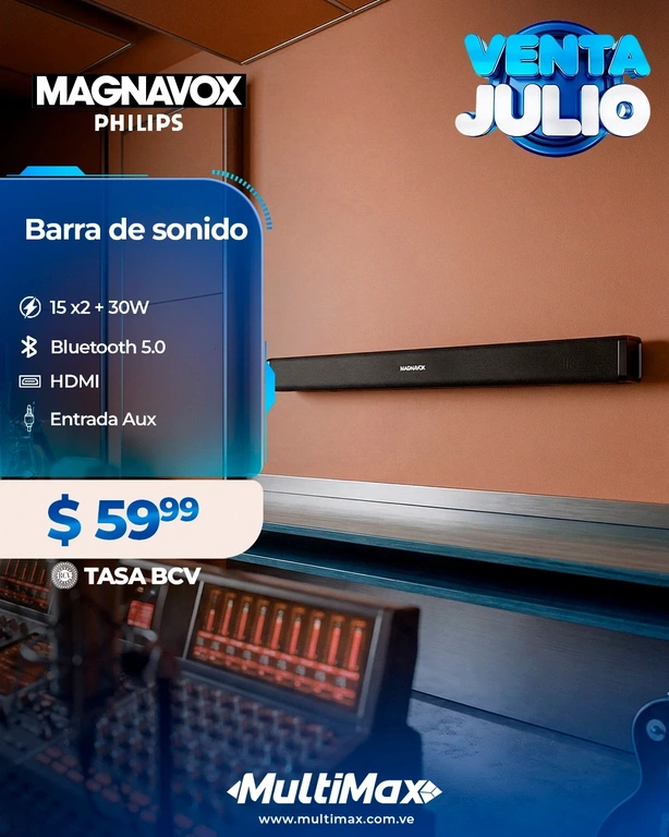 Barra de sonido MSB4104 Magnavox