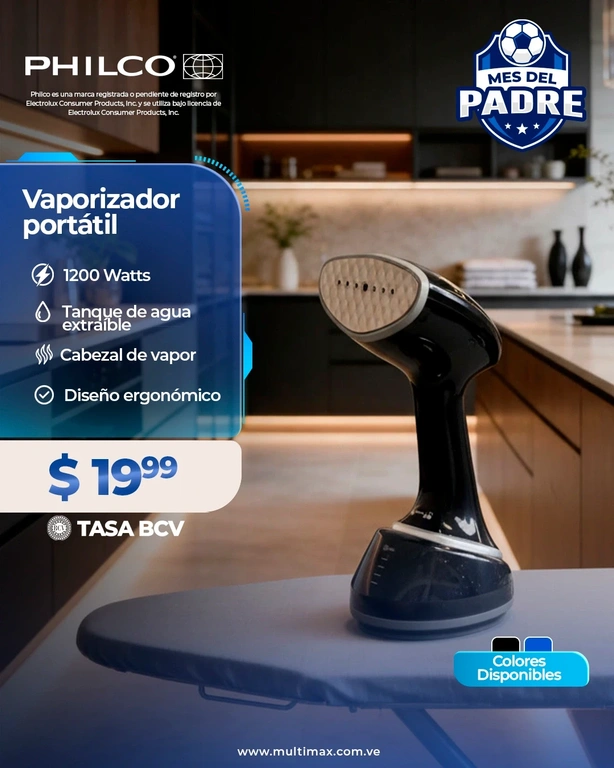 Vaporizador portátil multiuso Philco