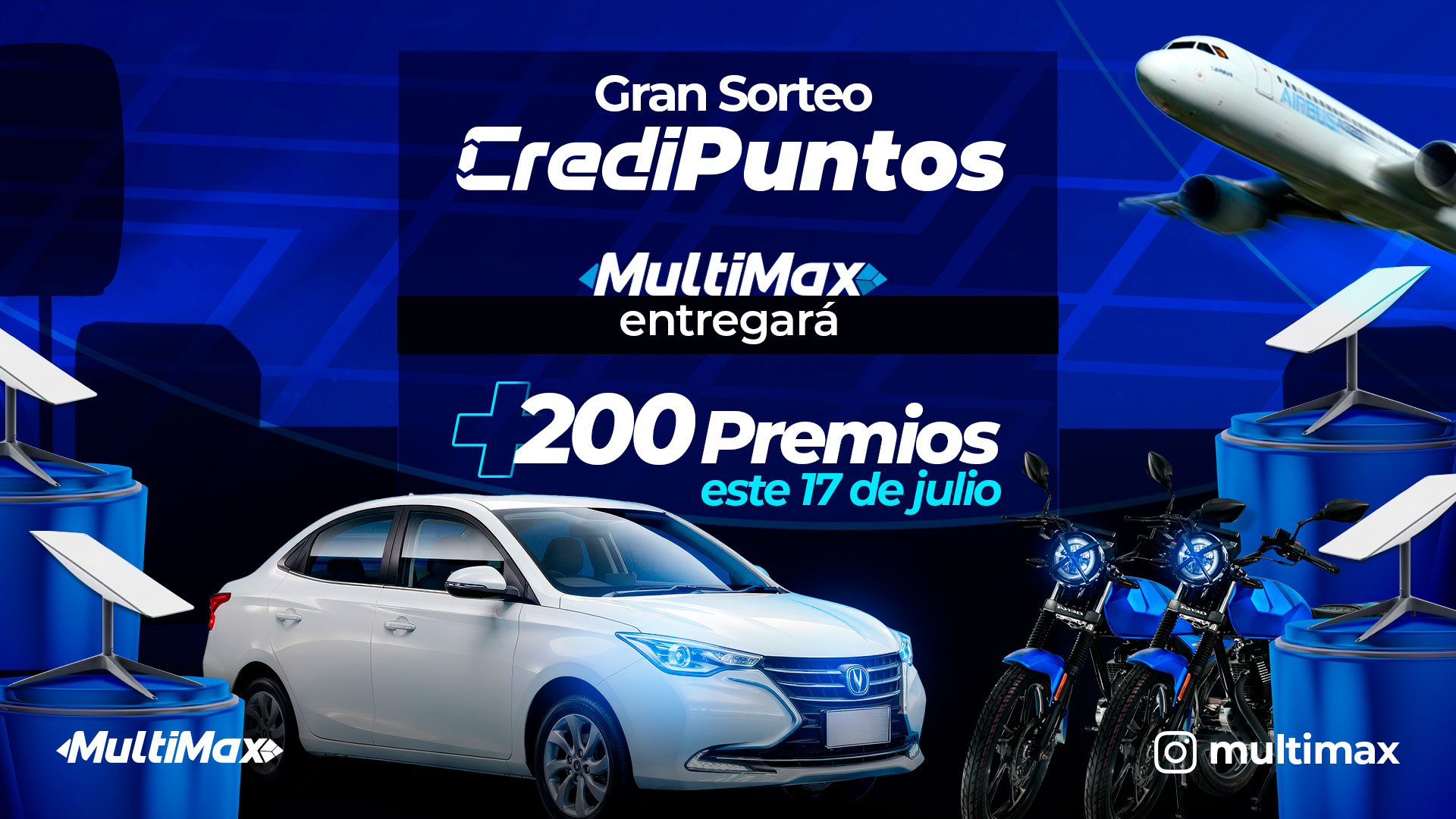 Gran Sorteo CrediPuntos: MultiMax entregará más de 200 premios este 17 de julio