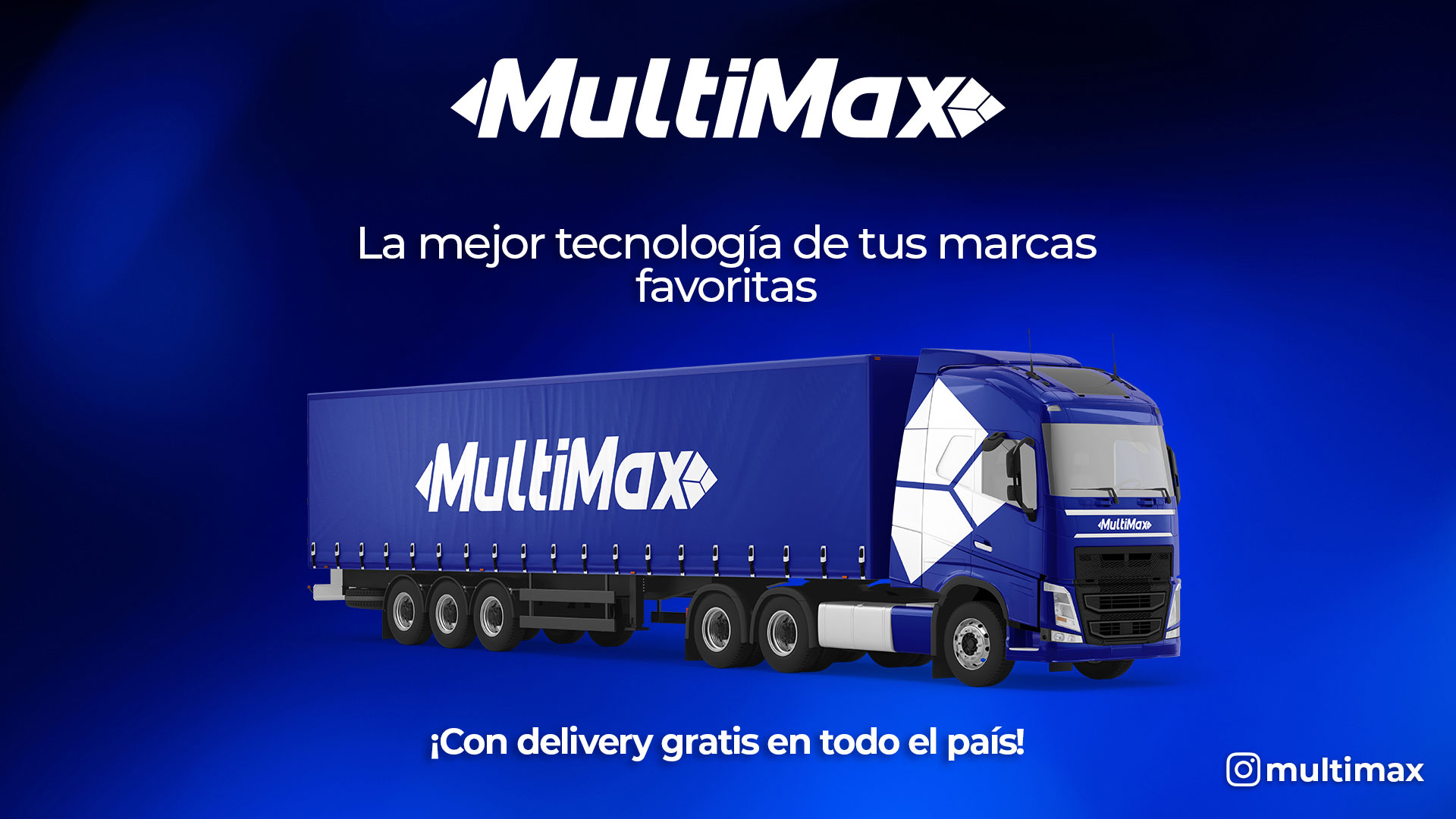 MultiMax: La mejor tecnología de tus marcas favoritas con delivery gratis en todo el país